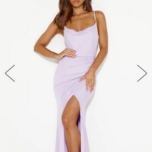 MAIN EVENT ENTRANCE MAXI DRESS LILAC